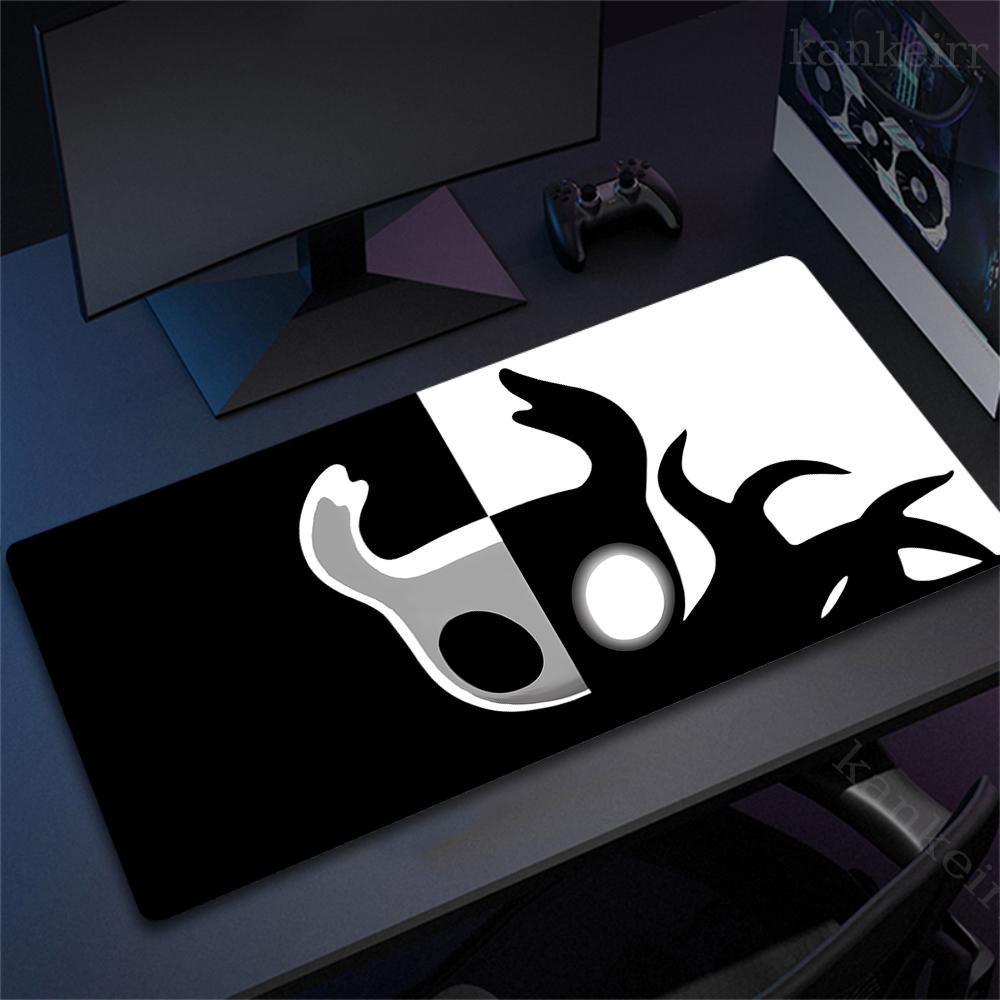 90x40cm Anime Hollow Knight Large Pc Rubber Mousepad Gaming Stitch Edge Thicken Mouse Mat Xxl NonSlip Keyboard Laptop Mausepads
