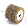 Steel Wire Wheel for Metal Polishing, Rust Removal, and Wood Grain Restoration