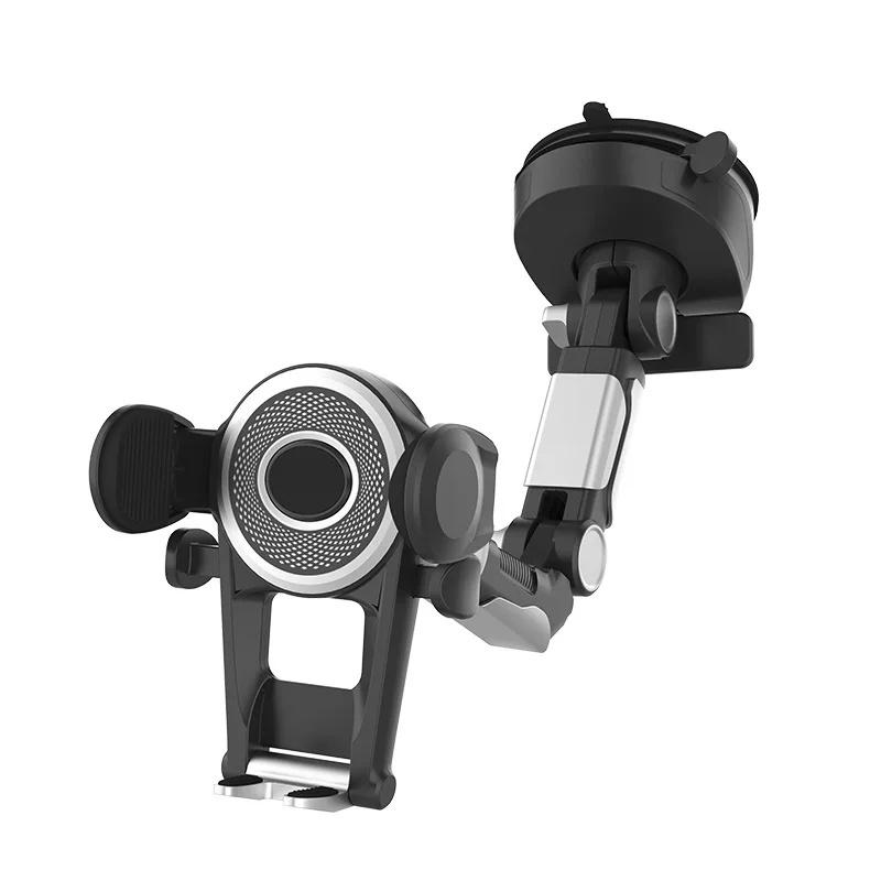 

Large Truck Phone Bracket - Left/Right Adjustable Rotating Mount for Vehicle Desktop Use