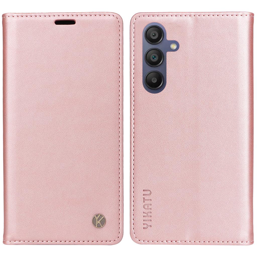 YIKATU YK-001 For Samsung Galaxy A17/A26 5G/A16 5G/A16 4G Case Stand Leather Phone Cover Strong Magnetic Closure
