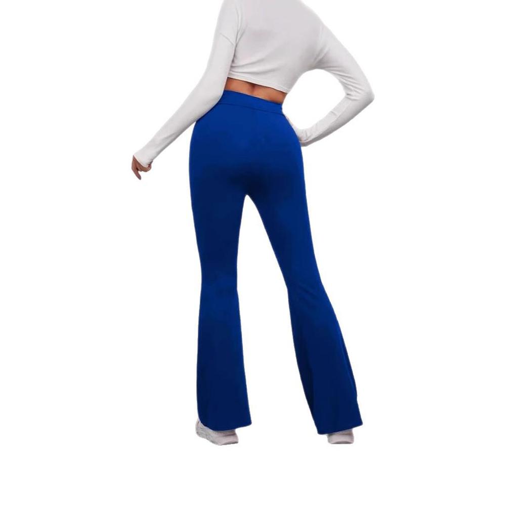Women's Spring/Summer High-Waisted Slimming Yoga Pants - Micro-Flare Casual