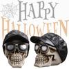 Skull Terrifying Halloween Head Resin Craft Tabletop Decoration Prop Holiday