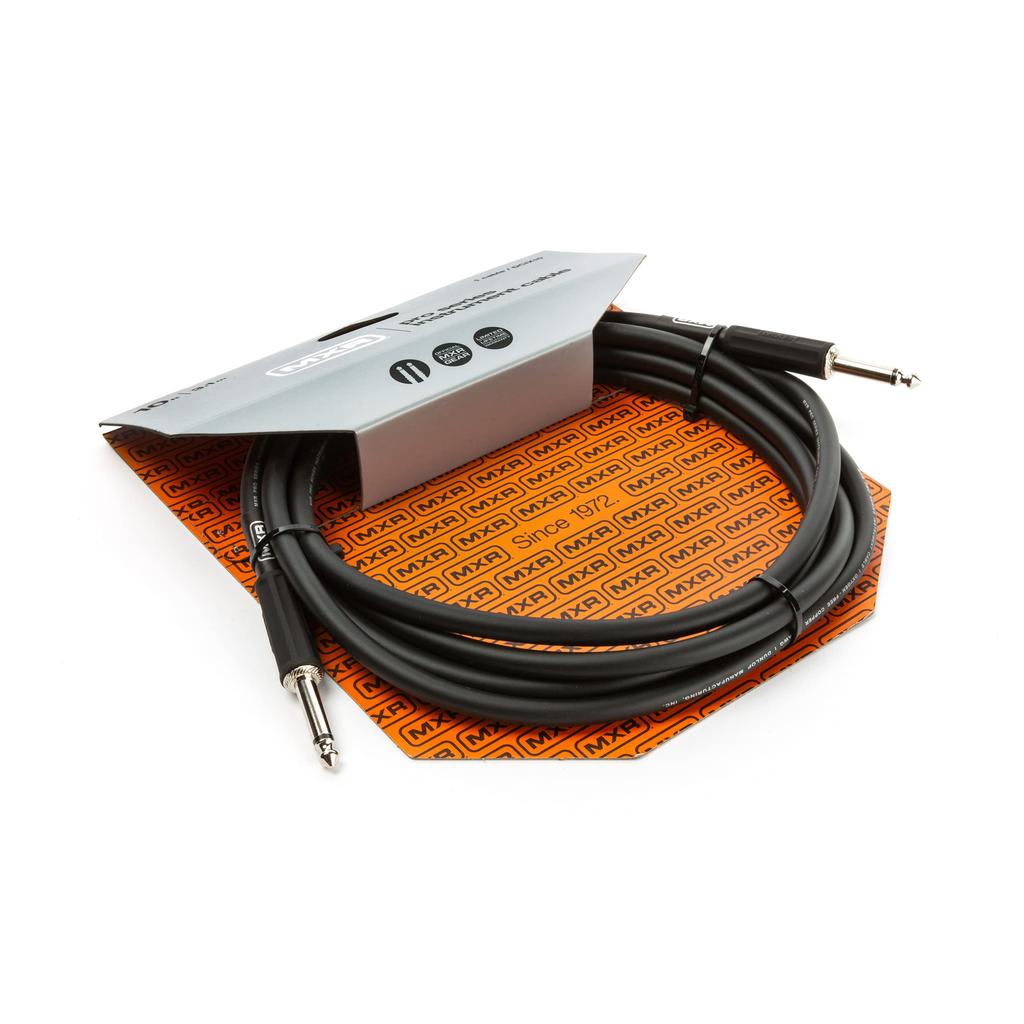 MXR DCIX10 Pro Series 10 Feet Pro Series Instrument Cable Cable, (3 Meters) S/S
