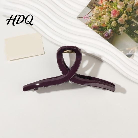 Non-slip Hair Claw Back Head Claw Soft Silicone Large Clip Non-Slip Grip