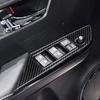 4pcs Carbon Fiber Car Inner Door Button Frame Cover For Toyota Hilux 2015-
