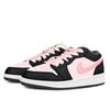 Jordan Air Jordan 1 Abrasion Resistant Low top Vintage Basketball Shoes Women's Strawberry Pink 553560-152(Team153-)