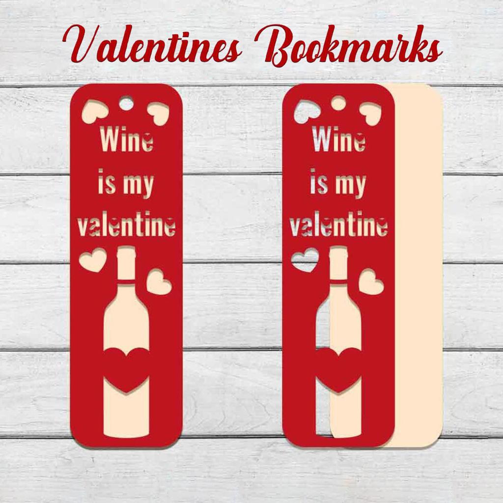 Bookmarks, Wooden Labels, Couple Gifts Valentine's Day Bookmark