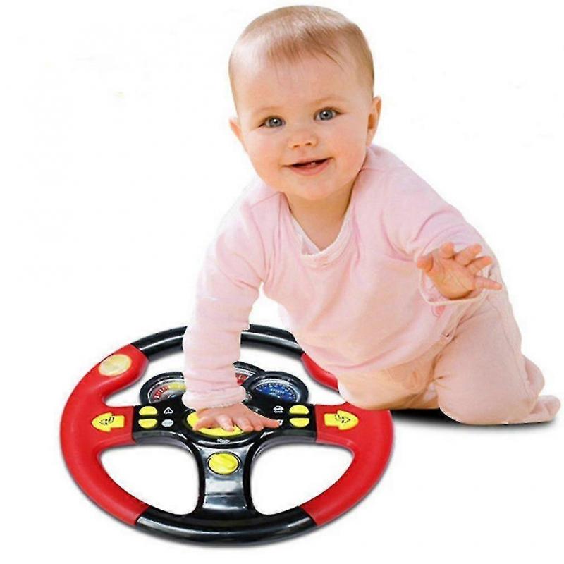Children's Steering Wheel Toy Baby Childhood Educational Driving Simulation