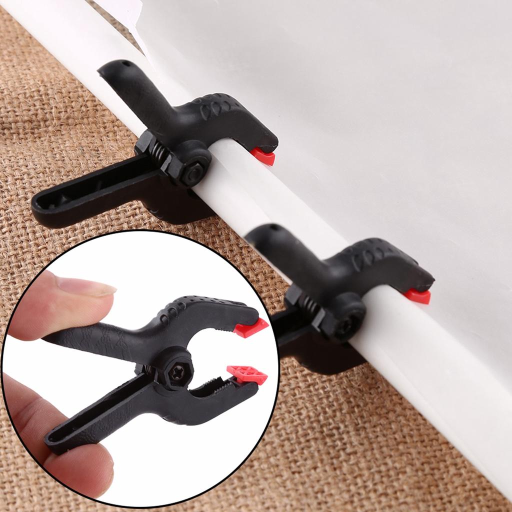 6pcs Photo Studio Clips Spring Clamps for Photography Backdrop Background Stand Clips