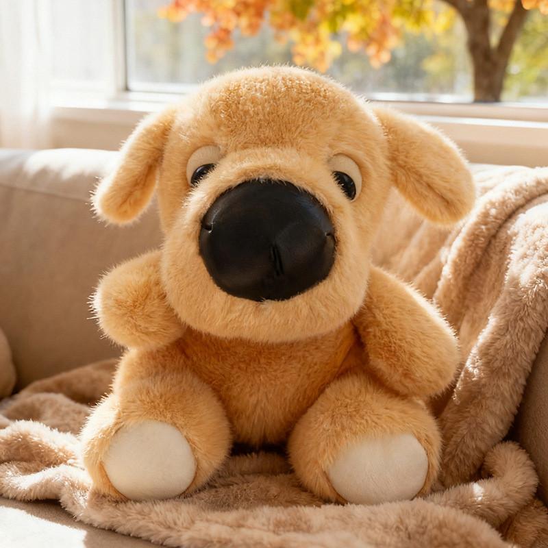 Cute Husky Plush Toy With Pp Cotton Filling For Kids And Collectors