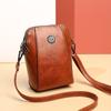 Soft Mini Vertical Style Small Mobile Phone Bag for Women - Autumn Fashion Mini Bag for Putting Mobile Phones