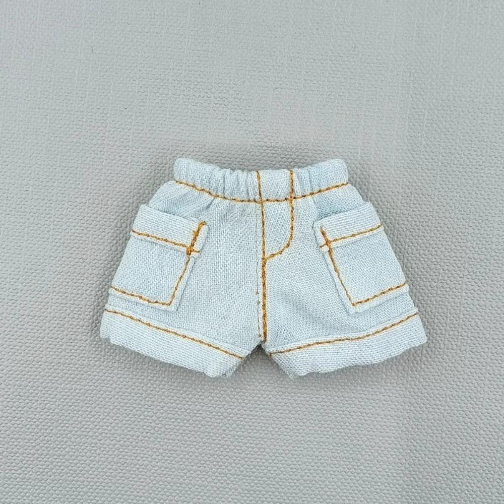 Handgemachte Puppenshorts Kleidung für 1/11 OB11 Puppe/Für 1/12 BJD Puppen Puppenzubehör