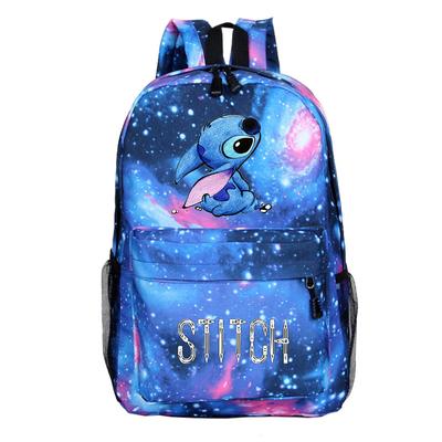 Stitch Rucksack Schüler Jungen Mädchen Schulanfang Taschen Teenager Tagesrucksack Reißverschluss