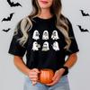 Ghost Reading Books Shirt Bookish Halloween Crewneck Gift for Librarian Shirts Funny Ghost Reading TShirt Halloween Tee