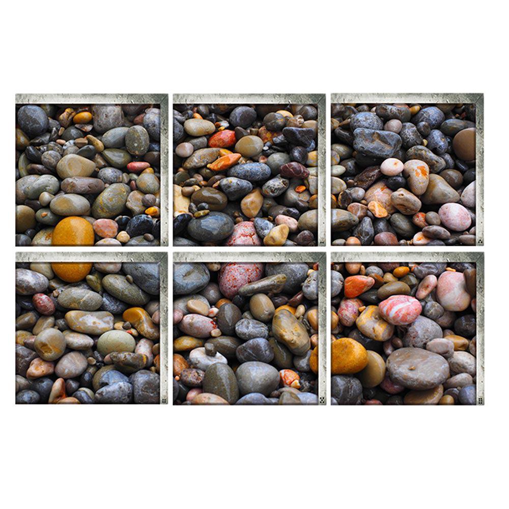 Creative 3D Bathroom Three-Dimensional Environmentally Friendly Wall Sticker Bathtub Self-Adhesive Non-Slip Sticker Children'S Bathtub Waterproof