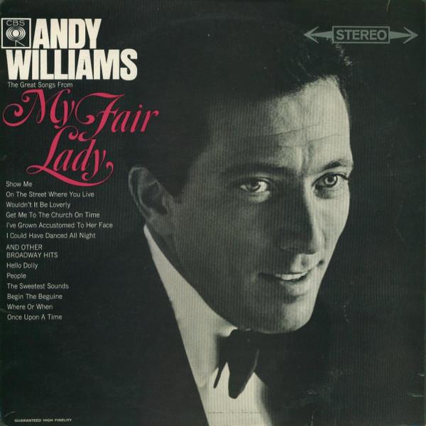 

LP Record ANDY WILLIAMS - Great Songs From My Fair Lady And O SBPG62430 CBS 1964 UK Jazz Used