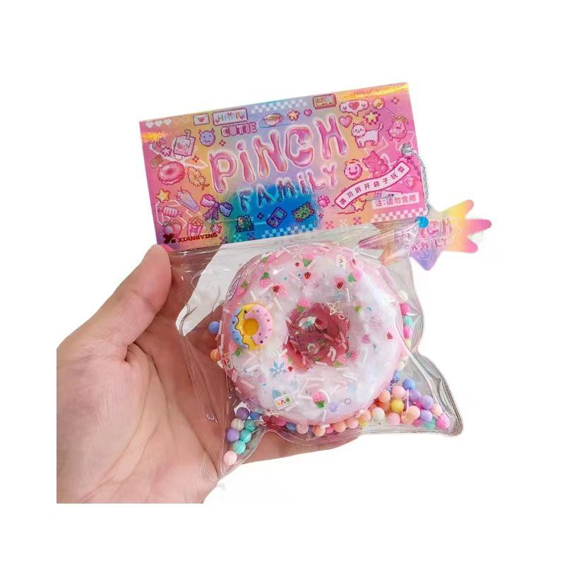 Super Soft Plush Cat Claw Donut Toy with Music - Perfect for Stress Relief and Fun!