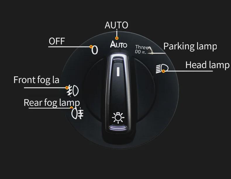Compatible Automatic Headlight Switch for Bora, Lavida, Polo, Jetta, Santana, Sagitar, and Magotan.