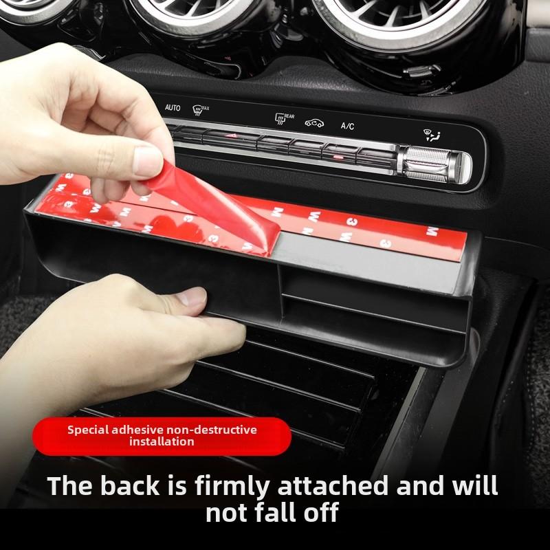 2025 Hot Racing Grills Applicable to Mercedes-Benz A35L GLB45 AMG central control armrest box storage box GLA35 CLA45S door stor