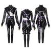 Hot Selling 2026 Korean Style Girls Suit Halloween Cosplay Hot Girl Show Costume Black Golden Suit Halloween Girl Anime Costume
