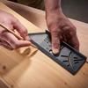 3D Measuring Ruler - SHOP STORY - 3D Ruler - Plastic - 45°/90° Angles - Drill Template Marking