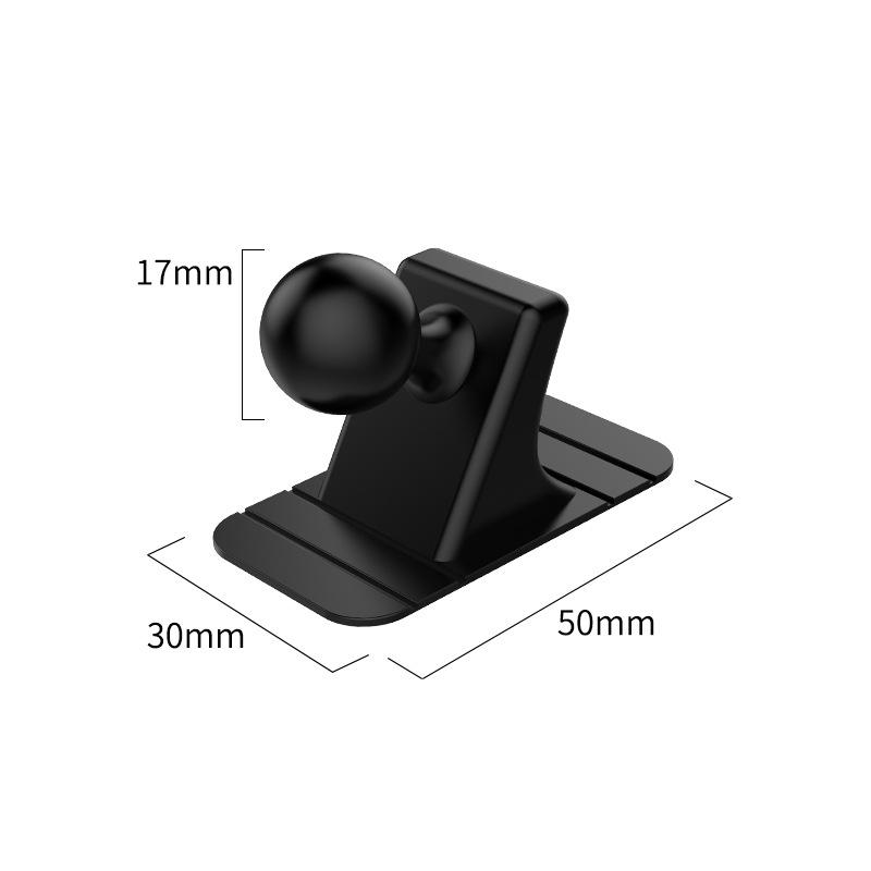 

Универсальный держатель для телефона с шаровой головкой 17 мм, основание для крепления мобильного телефона на приборной панели автомобиля, кронштейн для мобильного телефона в автомобиле, основание для телефона 1 PC