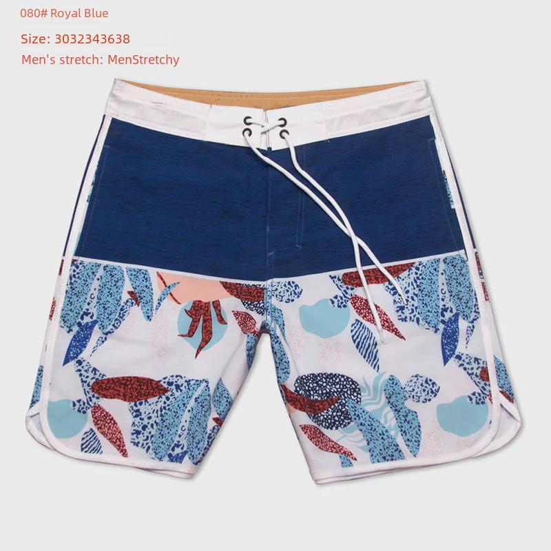 2023 Water-repellent Stretch Surf Pants: Men's Casual Striped Beach & Bodybuilding Shorts