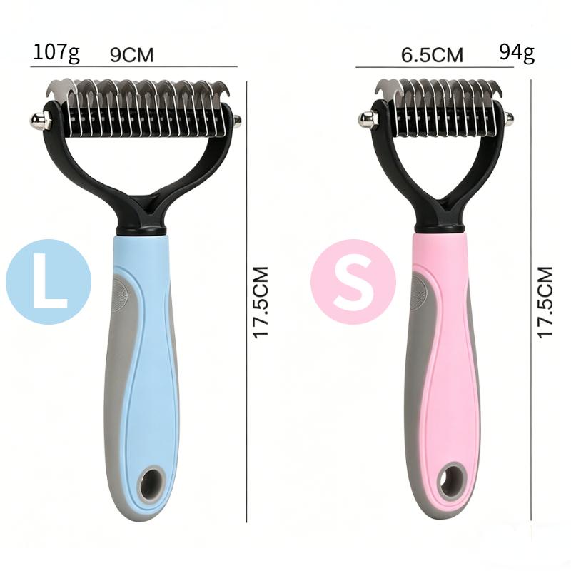 Professional Pet Deshedding Brush Dog Hair Remover Pet Hair Knot Cutter Puppy Cat Comb Brushes Dogs Grooming Shedding Supplies