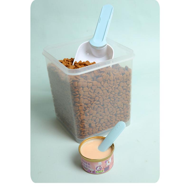 Dog Cat Food Spoon Pet Food Spoon Canning Spoon Handle With Clip Design Cat Food Shovel