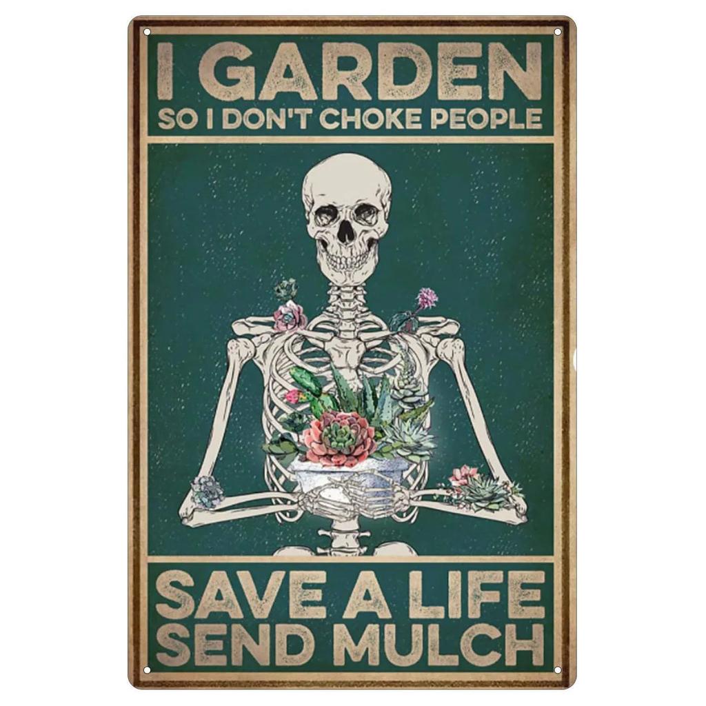 Choose Something Fun Skull Metal Tin Signs Posters Plate Wall Decor for Garage Bars Man Cave Cafe Clubs Retro Posters Plaque