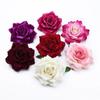 Real Touch Artificial Roses Flowers 10CM Fake Flowers Silk Roses Head  Party Wedding Decor