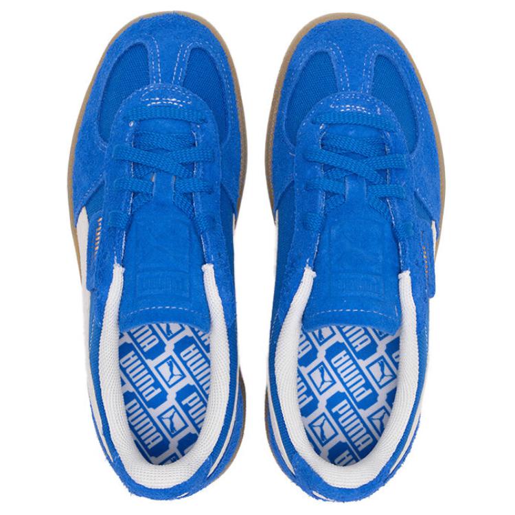PUMA Palermo Vintage Unisex Hyperlink Blue Frosted Ivory 396841-01