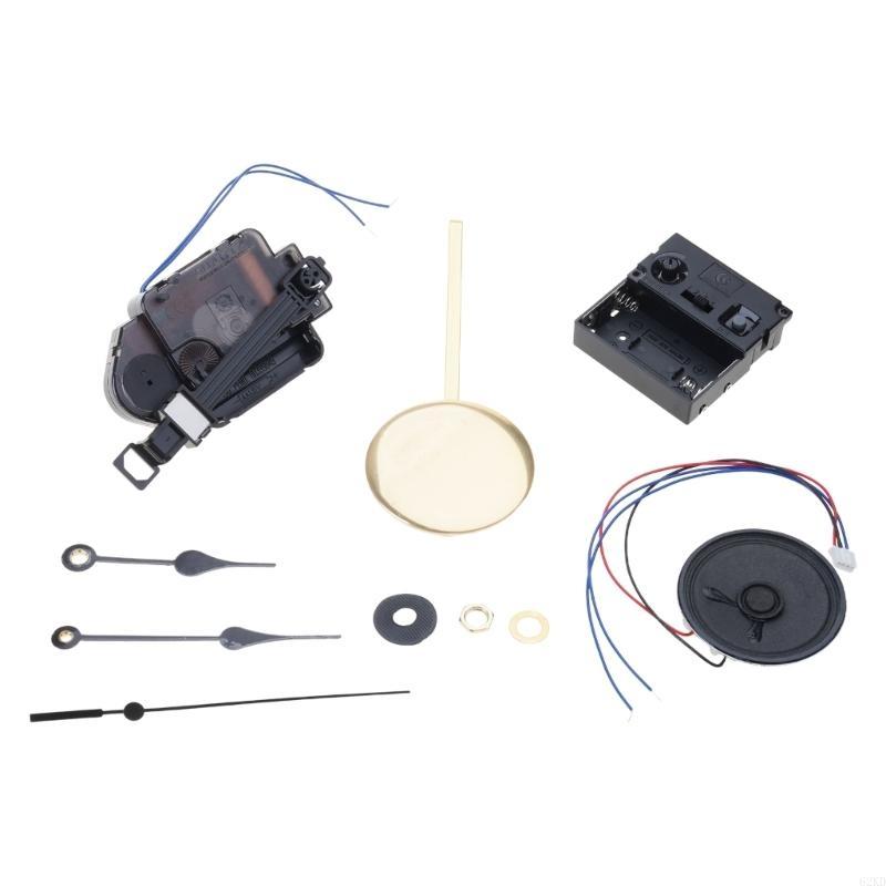 62KD Reliable Quartzs Pendulum Clock Mechanism Kits for Crossstitch and Repair Crafts
