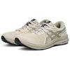 Asics Gel-Contend 7 Bequemes Leichtes Gewebe Synthetisches Leder Langlebig Low-Top Laufschuhe Damen Sneaker Grau Weiß 1012B540-300