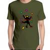 Unisex Bouldering Cat Funny Climbing Graphic Tshirt Casual Short Sleeve Print Shirt Cute And New Fashion For Unisex And Unisex