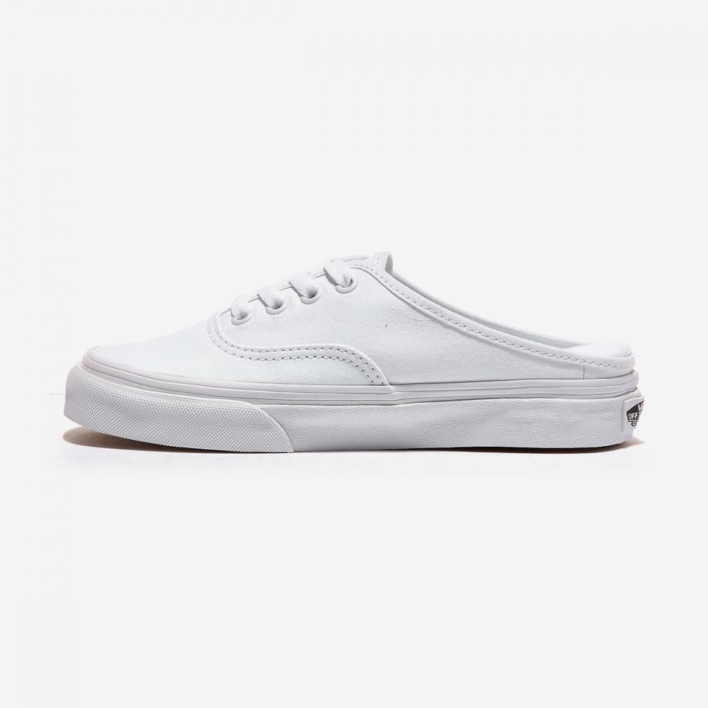 Vans Authentic Mules   True White True White Vn0a54f7qlz True White True White