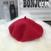 Warm Wool Soft Beret For Women Autumn Winter Fashion Trendy Hat Beret