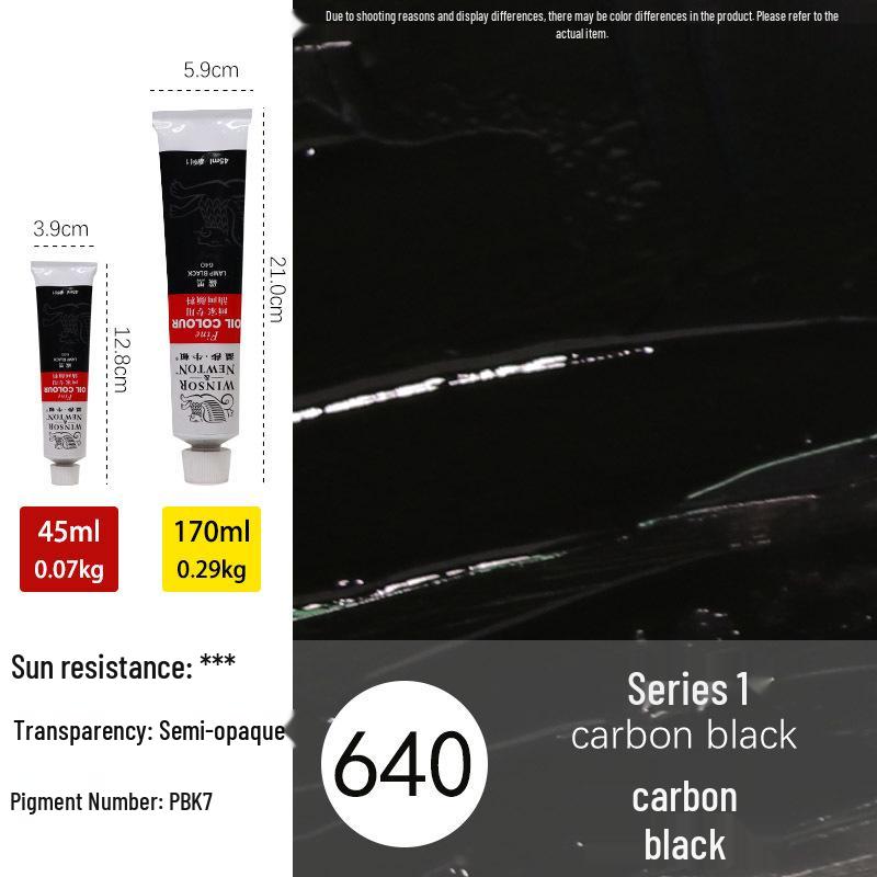 Winsor & Newton 45ml Ölfarben-Tube Nachfüllpackung - Schwarz & Weiß Graffiti Kunstbedarf
