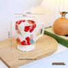 Shangqi Retro Iris Ceramic Coffee Tea Cup Set
