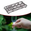 Glass Stand, Holder, Sturdy Display Stand for Bar Accessories, Compact Holder Tasting