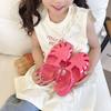 Mädchen Herz Glänzende Gelee Sandalen Weiche Sohle Prinzessin Strandschuhe für Kinder Frühling Sommer Niedliche Freizeit Schuhe