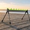 Adjustable Aluminum Fishing Rod Rack Folding with Extendable