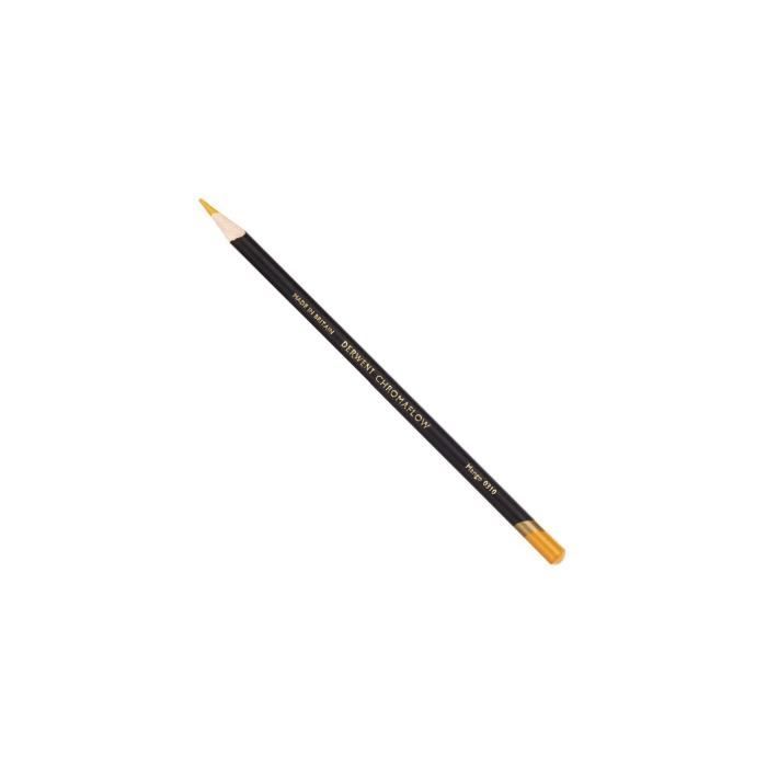 Crayon de couleur - DERWENT - CHROMAFLOW - Extra-tendre - Mangue - Mixte - 1 pièce