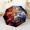 Galatasaray1 Personalized Text Umbrella Automatic Umbrella Sturdy 8-Rib Shaft Compact Design for Outdoor Daily Use Outdoor Accessory
