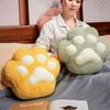 Cartoon Cat Claw Throw Pillow Blanket Plush Toy Cat Claw Doll Home Sofa Pillow Girls Lunch Break Throw Pillow Blanket