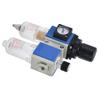 Air Compressor Flow Filter Pressure Regulator Lubricator Combination Water Oil Separator