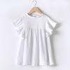 Girls' Dress Summer Thin Lotus Leaf Sleeve Princess Dress for Baby Girls