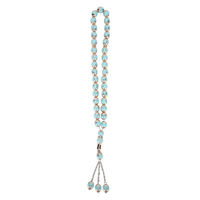 Resin Unisex Muslim Prayer Beads Round Rediing Words Rosary Worship Supplies Accessorylake Blue