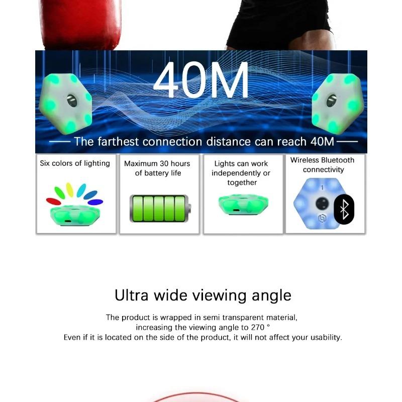 Reaction Training Light Speed Training Equipment Training Lights System Practical suitable for Outdoor Sports Exercise Home