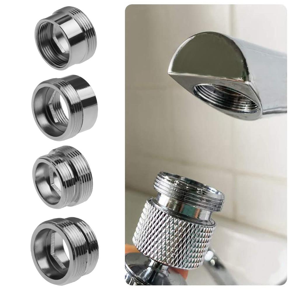 Tap Aerator Connector Kitchen Faucet Metal Outside Inside Thread Water Saving Adaptor 16/18/20/22/24/28/mm To 22mm with Gasket